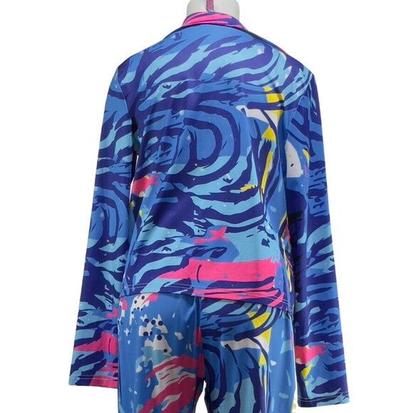 "JUST DO IT" Full-Zip Tracksuit Multicolor - Picture 7 of 11